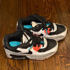 NikeAir Max 90 White Turf Orange Speckled' size 11C